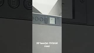 NVRAM reset steps for all HP LaserJet printer #how #restore #hp #printer #laserjet #printing #issue