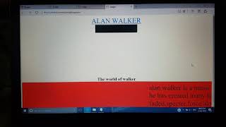 my first web page