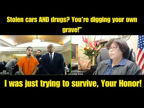 Judge Boyd EXPLODES on 28-Year-Old Over Stolen Car & Drug Charges!
