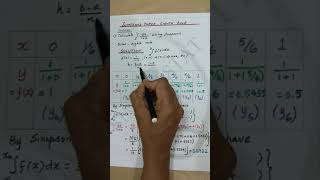 Simpson's three - eighth rule (Problems)- Numerical Integration- Numerical Methods - Simple Stat