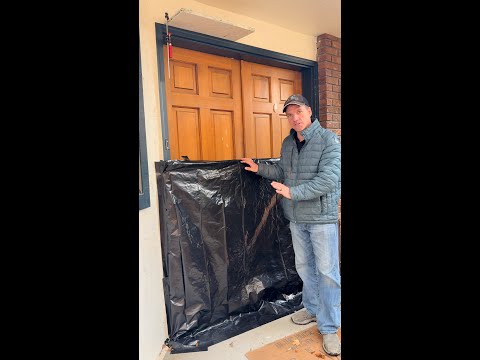 How to protect a door from flooding - DIY Overkill!