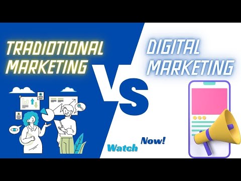 Traditional Marketing Vs Digital marketing in Tamil