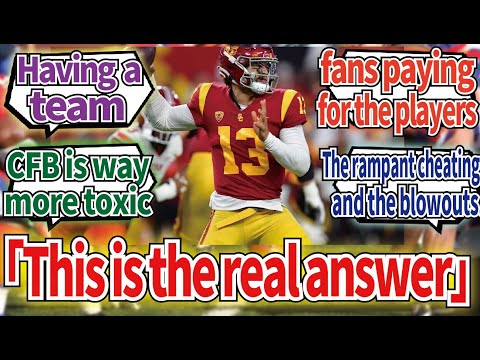 【Reaction Collection】「What separates CFB from the NFL for you」
