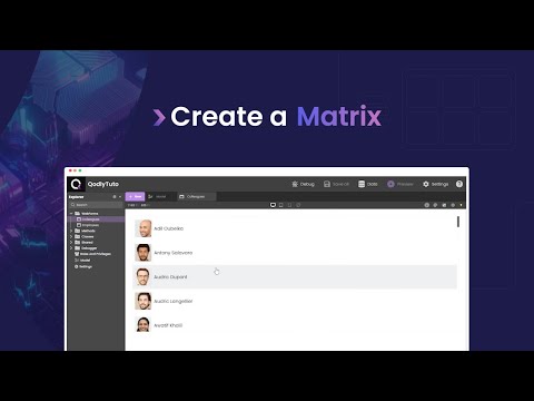 How to create a Matrix