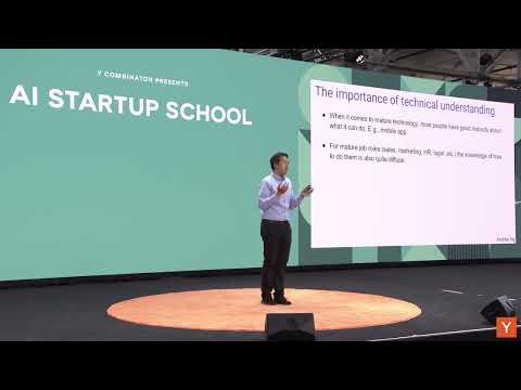 Andrew Ng at Y Combinator: How Deep AI Understanding Gives You a Competitive Edge