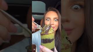 Crispy Pistachios Kunafa Dessert #asmr #food #chocolatepistachio #mukbang #shortvideo #shorts
