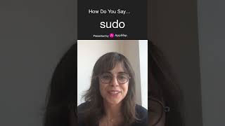 How do you pronounce "sudo" the #linux/#unix command? #shorts