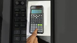 How to solve equations in Fx 991ES Plus calculator