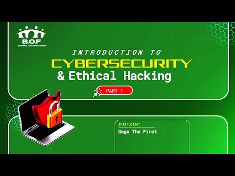 BOF FREE Class: Introduction to Cybersecurity