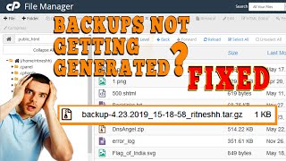 HOW TO SOLVE CPANEL NOT TAKING BACKUP ISSUE VIA WHM ROOT? [EASY FIX]☑️