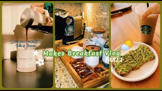 [ASMR] make breakfast part 1🥗🥑🍵| Tiktok compilation🍭