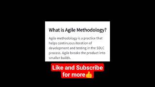 What Is Agile?🤔 In Telugu | Agile Methodology | Agile Process | Software Testing | @techagent2.0