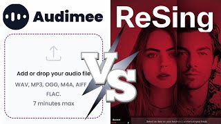 ReSing Vs Audimee - AI Voice Changers - Vocal Replacement Showdown