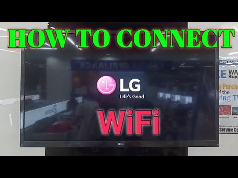 HOW TO CONNECT WIFI ON LG SMART TV