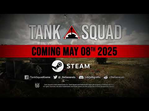 Tank Squad: Command Epic WWII Tank Battles in Tactical Co-op Action!