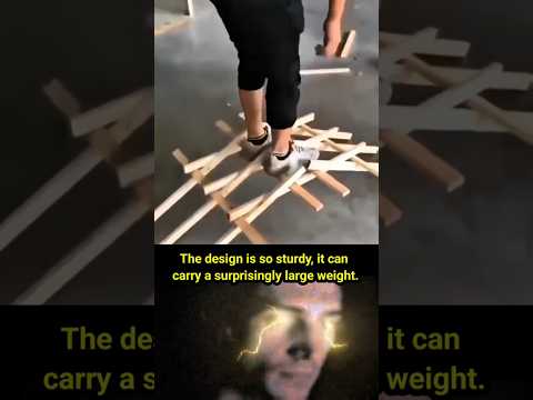 How We Built a Bridge Without Support Beams