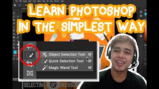 Photoshop for Beginners- Lesson 2 - QUICK SELECTION featuring OBJECT SELECTION TOOL