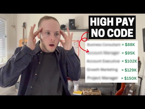 HIGH PAYING + NO CODE Tech Jobs That NOBODY is Talking About