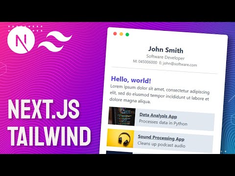 NextJS and TailwindCSS: How to Build a Portfolio Site from Scratch
