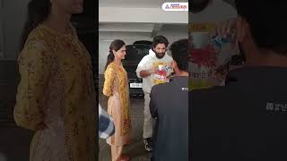 Allu Arjun Calms Wife Sneha Reddy as Police Detain Him After Pushpa 2 Chaos