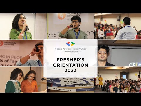 GDSC TIU ORIENTATION VLOG 21.11.22