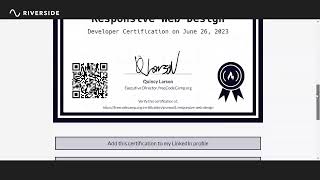 freecodecamp certificates || freecodecamp courses overview || responsive web design freecodecamp