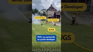 POV: my current life as a junior developer #shorts #codinghumor #developerlife #codingproblems