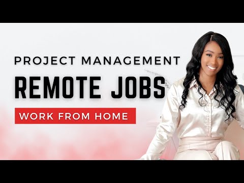 Work From Home Jobs | Project Management