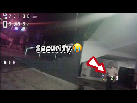 Flying my Drone ….Then Security Showed Up!!