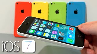 This iPhone 5c has NEVER been updated - iOS 7.0!