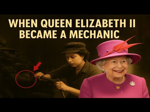 Queen Elizabeth the Second’s Shocking Secret as Mechanic#ai#history