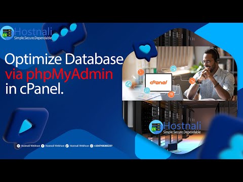 How to optimize the database via phpMyAdmin in cPanel