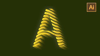 Adobe Illustrator CC   Typography 3D Logo Design Tutorial for Beginners