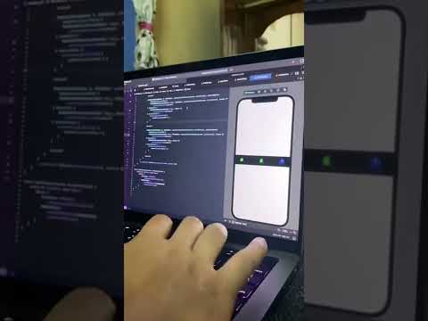 Medium application UI created using the swiftui framework. 😄📱
