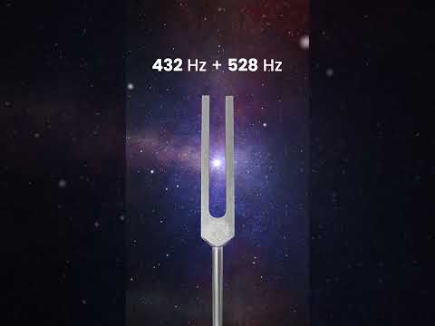 432 Hz & 528 Hz – Harmonic Healing Frequencies #solfeggiofrequencies #tuningforks #resonance