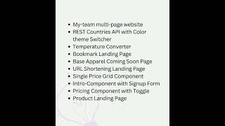 FRONT END PROJECT IDEAS FOR BEGINNERS