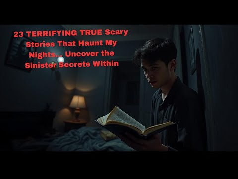 23 TERRIFYING TRUE Scary Stories That Haunt My Nights... Uncover the Sinister Secrets Within...