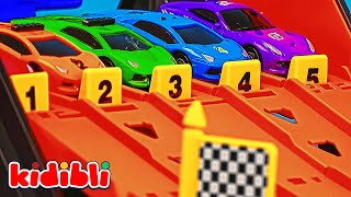 Amazing Hot Wheels Race Tracks on Fire 🏎️ Fast Toy Cars Racing for Kids 🏁 Which Car Wins? | Kidibli