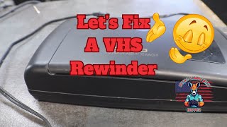 What I Learned From Taking Apart a Philco VHS Rewinder in 1 Hour