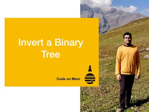 Invert a binary tree - DFS