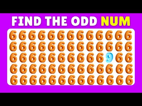 Only 1 Out of 100 People Can Find the Odd Number! | Kitty Quiz