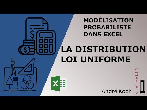 La distribution loi uniforme : modélisation probabiliste dans Excel