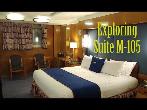 Exploring Suite M-105 onboard the Queen Mary