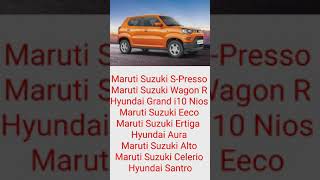 Top CNG cars to buy in India | #cars #cng #share #shorts #car