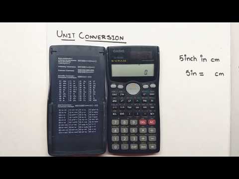 Unit Conversion Using Calculator [fx-991MS]