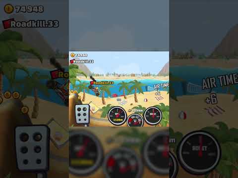 10KM RACING RUCK BEACH ADVENTURE #hillclimbracing #hillclimbingracing2 #hcr2 #fingersoft