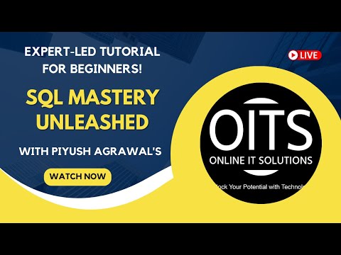 Piyush Agrawal's Pro Tips: Learn SQL from Scratch with Ease!