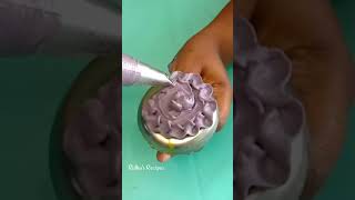 Cake Flower Decoration | Cake Flower Making | #Shorts