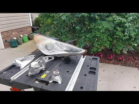 Hyundai Sonata weak headlights fix.