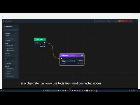vortideck - flow builder and AI Nodes Showcase